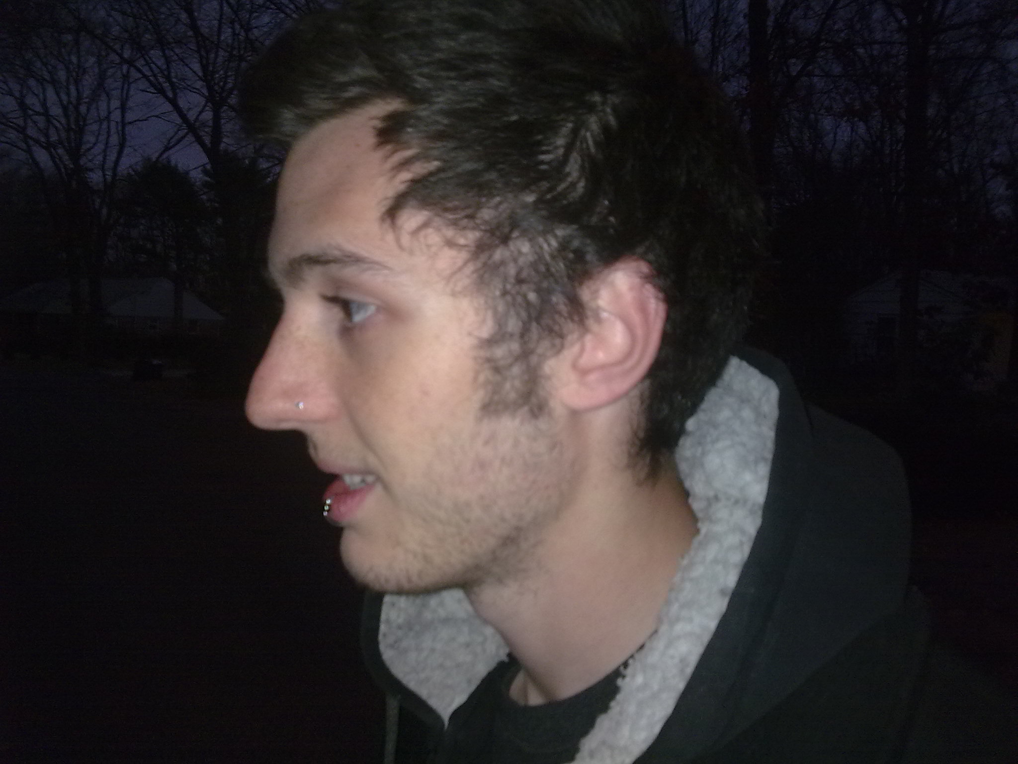 A paisan nose to be proud of. You're doing it right, Mike.